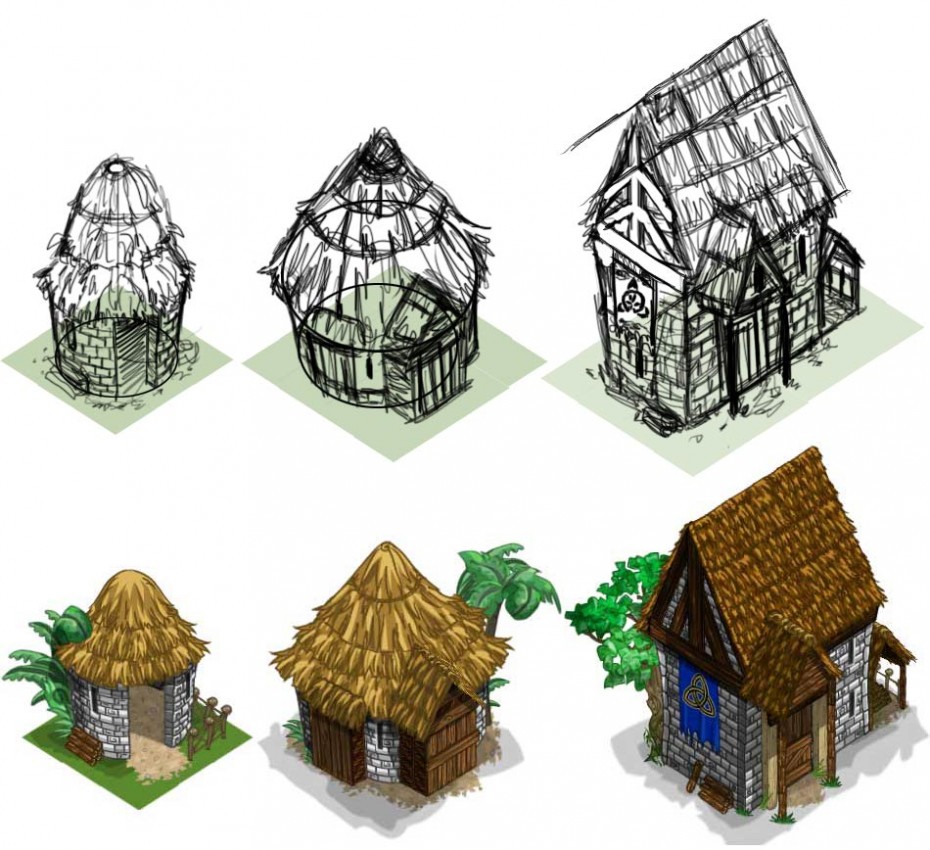 Celtic_houses_sketches